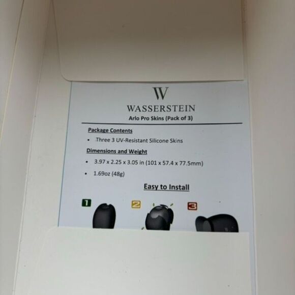 Wasserstein Arlo Camera Pro Skins Pack Of 3 New - Picture 4 of 4